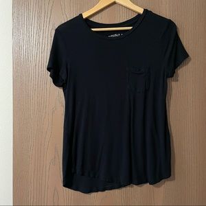 Seriously soft black shirt.